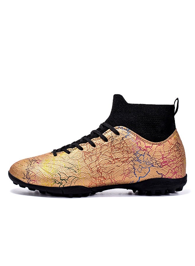New Men Soccer Shoes Cleats Football Boots Sports Large Size Long Studs Turf Shoes for Training Competition - Image 1